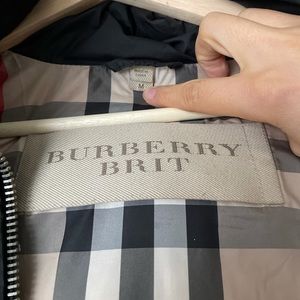 Burberry winter jacket